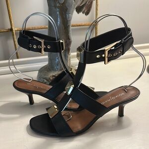 Donald J Pliner Ankle Wrap Heels 7.5